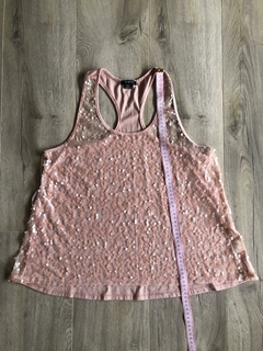 Musculosa lentejuelas