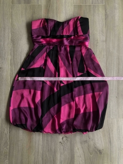 Imagen de Vestido rosa y negro