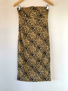 Vestido animal print