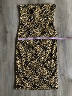 Vestido animal print