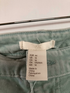 Pollera terciopelo H&M en internet