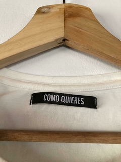 Remera Como quieres en internet