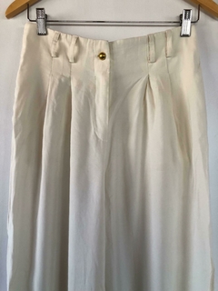 Pantalón blanco Em The Store - comprar online