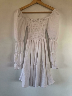 Vestido blanco Mercie Cherie - CAMBIARTE