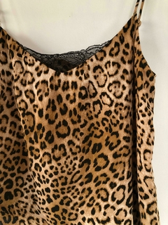 Musculosa animal print Zara - comprar online