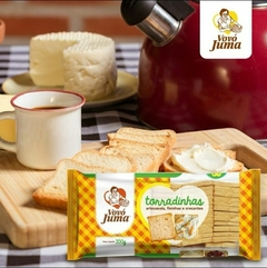 Torradinha Artesanal Fininha e Crocante Vovó Juma 200g - MANU Antepastos & Cia