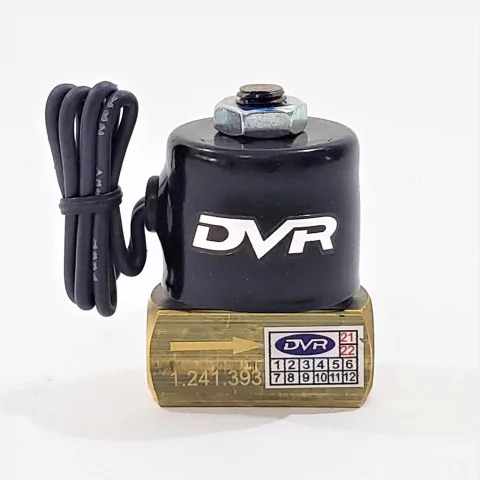 Válvula Solenoide 8mm DVR 12v Para Suspensão A Ar Bloco