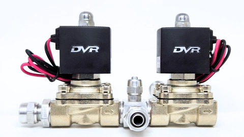 Pack de 2 Válvulas Solenoides 1/2 Pol DVR INOX 12v Ou 24v Para Suspensão A Ar - comprar online