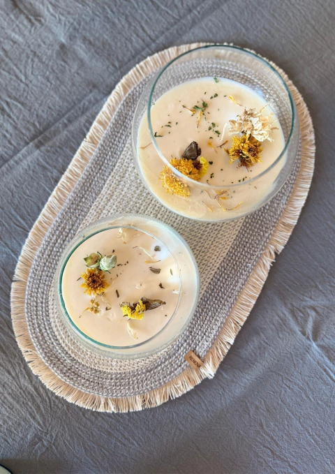 CENTRO DE MESA OVAL SUPER GRIS - comprar online