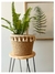Imagen de PORTA MACETA 50CM CON BASE MADERA