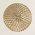 INDIVIDUAL REDONDO DE PVC CHAMPAGNE - comprar online