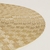 INDIVIDUAL REDONDO DE PVC CHAMPAGNE - Designmafi