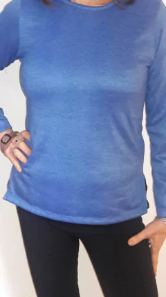 Remera lanilla Melange - PAMPA REMERAS