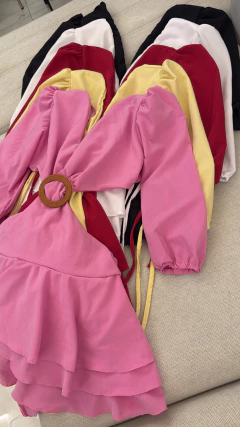 Vestido Grécia - Tecido: Poly Larissa (forrado) - loja online