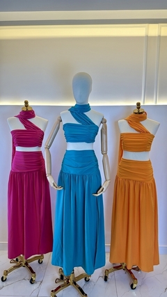 Conjunto Santorine - Tecido: Poly Larissa (forrado)