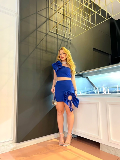 Conjunto Fernanda - Tecido: Alfaiataria (forrado)