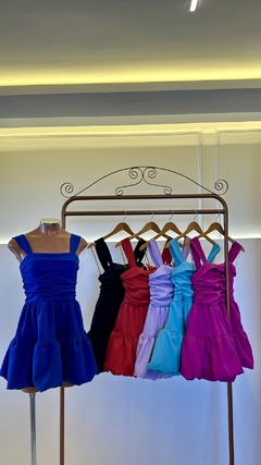 Vestido Janaína - Tecido: Alfaiataria (forrado) - comprar online