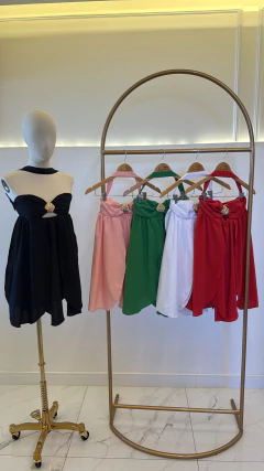 Vestido Glenda - Tecido: Alfaiataria Orly (forrado) na internet