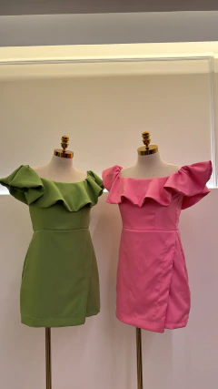 Vestido Felipina - Tecido: Alfaiataria (forrado) - loja online