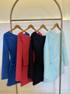 Vestido Zuri - Tecido: Alfaiataria Premium (forrado) - Savana