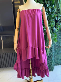 Vestido Carly - Tecido: Poly Larissa (forrado) - Savana