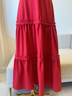 Vestido Emily - Tecido: Polly Larissa/Alfaiataria Orly (forrado)