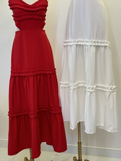 Vestido Emily - Tecido: Polly Larissa/Alfaiataria Orly (forrado) - loja online