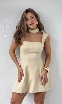 Vestido Cibelle - Tecido: Alfaiataria (forrado) - comprar online