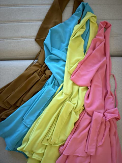 Vestido Nala - Tecido: Ice Drop (forrado) na internet