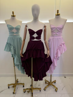 Imagem do Conjunto Enaile (2 formas) - Tecido: Poly Larissa (forrado)