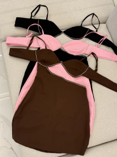 Vestido Mindy - Tecido: Alfaiataria Premium (forrado) na internet