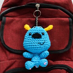 Chaveiro Baby Sulley em amigurumi - comprar online