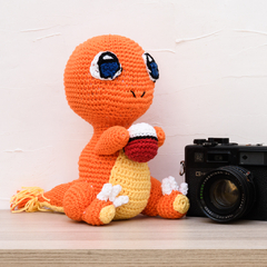 Charmander grande em amigurumi - comprar online