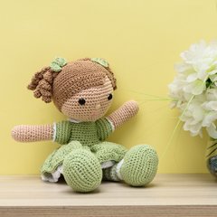 Boneca Mari em amigurumi na internet