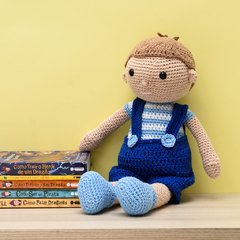 Boneco Alex em amigurumi na internet