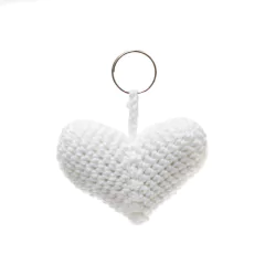 Chaveiro de Coração em amigurumi - loja online