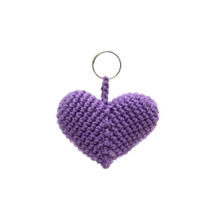 Chaveiro de Coração em amigurumi na internet
