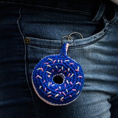 Chaveiro Donuts em amigurumi - comprar online