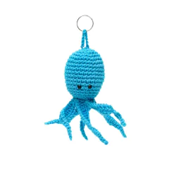 Chaveiro Polvo em amigurumi na internet