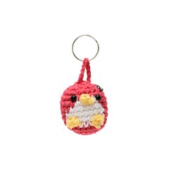 Chaveiro mini pinguim em amigurumi na internet