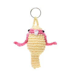 Chaveiro passarinho em amigurumi - Art Familiar Artesanato