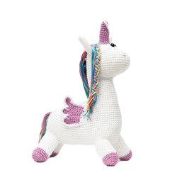Unicórnio lilás em amigurumi - comprar online