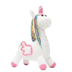 Unicórnio asas bordadas em amigurumi - comprar online