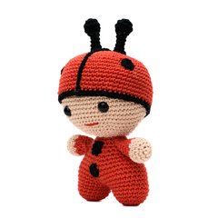 Bebê Joaninha em amigurumi - comprar online