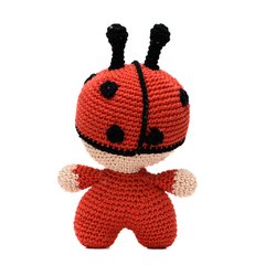 Bebê Joaninha em amigurumi - Art Familiar Artesanato