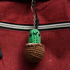 Chaveiro Cactus em amigurumi - comprar online