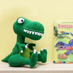 Dinossauro T-Rex em amigurumi - loja online
