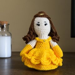 Princesa Bela em amigurumi - comprar online