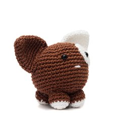 Cachorro Bola em amigurumi