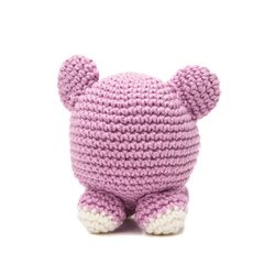 Urso bola em amigurumi - Art Familiar Artesanato
